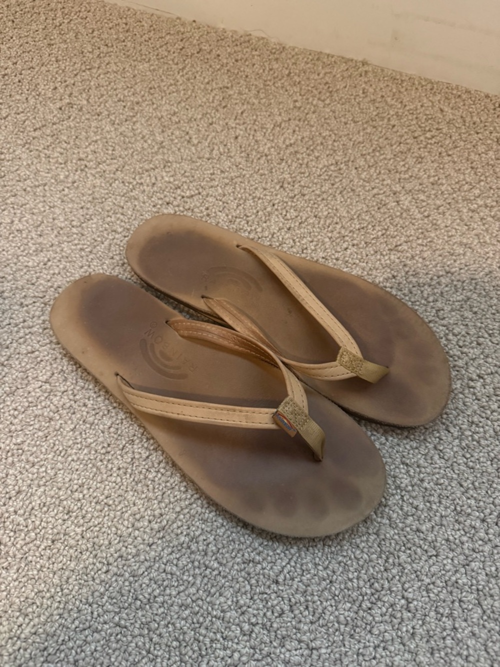 Rainbow Flip-Flops
